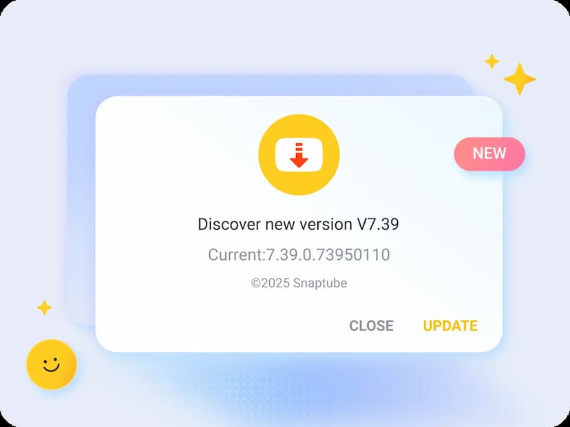 Versão mais recente do Snaptube